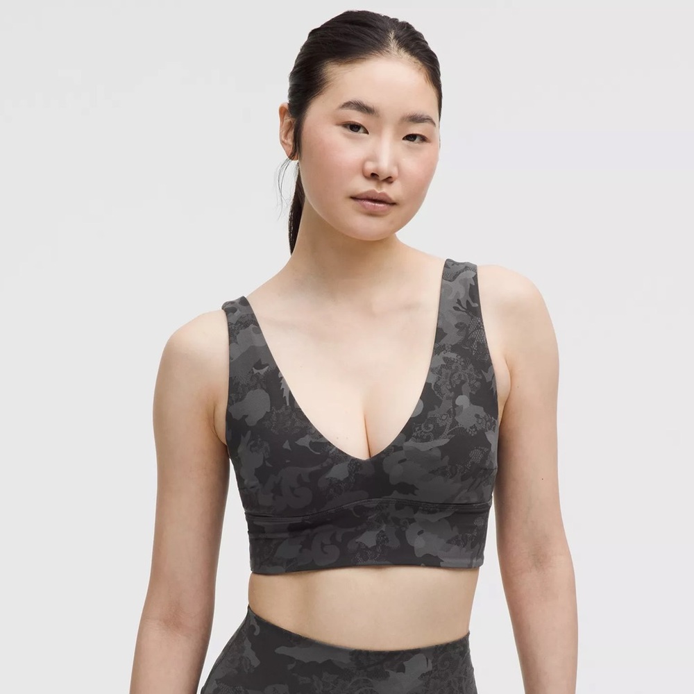 lululemon athletica Gray Sports Bra